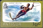 Stamps Antigua and Barbuda -  Intercambio 0,25 usd 1/2 cent. 1976