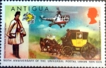 Stamps Antigua and Barbuda -  Intercambio 0,20 usd 1/2 cent. 1974