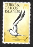 Stamps Turks and Caicos Islands -  Pájaros nativos