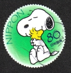 Stamps Japan -  SNOOPY