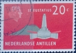 Stamps : America : Netherlands_Antilles :  Intercambio 0,20 usd 20 cent. 1958