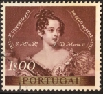 Stamps Portugal -  Reina María II
