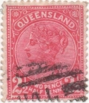 Stamps Australia -  Y & T Nº 64 Queensland