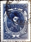 Stamps Argentina -  Intercambio 0,20 usd 50 pesos 1967