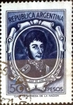 Stamps Argentina -  Intercambio 0,20 usd 50 pesos 1967