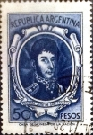 Stamps Argentina -  Intercambio 0,20 usd 50 pesos 1967