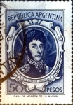 Stamps Argentina -  Intercambio 0,20 usd 50 pesos 1967