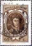 Stamps Argentina -  Intercambio 0,20 usd 65 pesos 1971