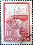 Sellos de America - Argentina -  Intercambio 0,20 usd 10 pesos 1960