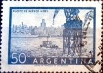 Stamps Argentina -  Intercambio 0,20 usd 50 cent. 1956