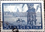 Sellos de America - Argentina -  Intercambio 0,20 usd 50 cent. 1956