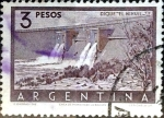 Sellos de America - Argentina -  Intercambio 0,20 usd 3 pesos 1956