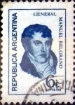 Sellos de America - Argentina -  Intercambio 0,20 usd 6 cent. 1970