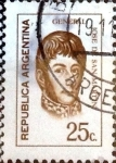 Stamps Argentina -  Intercambio 0,20 usd 25 cent. 1971