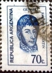 Sellos de America - Argentina -  Intercambio 0,20 usd 70 cent. 1973