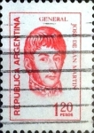 Stamps Argentina -  Intercambio 0,20 usd 1,20 pesos 1974