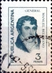 Stamps Argentina -  Intercambio 0,20 usd 3 pesos 1976