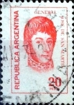 Stamps Argentina -  Intercambio 0,20 usd 20 pesos 1977