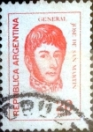 Stamps Argentina -  Intercambio 0,20 usd 20 pesos 1977