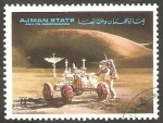 Stamps : Asia : United_Arab_Emirates :  En la Luna
