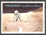 Stamps United Arab Emirates -  En la Luna