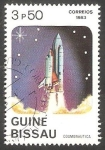 Stamps Guinea Bissau -  Cosmonaútica