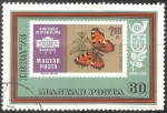 Stamps Hungary -  aglais urticae