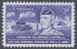 Stamps : America : United_States :  HONORING GEN. GEORGE S.PATTON , JR