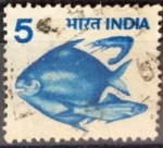 Stamps India -  Peces