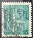 Sellos de Asia - India -  Campesino