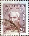 Stamps Argentina -  Intercambio 0,20 usd 20 cent. 1956