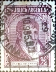 Sellos de America - Argentina -  Intercambio 0,20 usd 1/2 cent. 1935