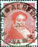 Stamps Argentina -  Intercambio 0,20 usd 10 cent. 1935