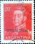 Sellos de America - Argentina -  Intercambio 0,20 usd 20 cent. 1955