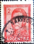 Stamps Argentina -  Intercambio 0,20 usd 2 pesos 1961