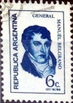 Stamps Argentina -  Intercambio 0,20 usd 6 cent. 1970