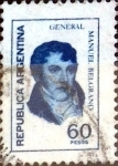 Sellos de America - Argentina -  Intercambio 0,20 usd 60 pesos 1977
