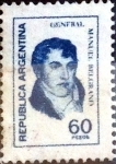 Stamps Argentina -  Intercambio 0,20 usd 60 pesos 1977