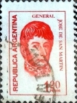 Stamps Argentina -  Intercambio 0,20 usd 1,20 pesos 1974