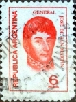 Sellos de America - Argentina -  Intercambio 0,20 usd 6 pesos 1974