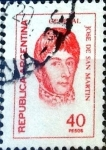 Sellos de America - Argentina -  Intercambio 0,20 usd 40 pesos 1977