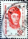 Sellos de America - Argentina -  Intercambio 0,25 usd 100 pesos. 1976
