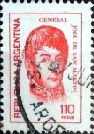 Stamps Argentina -  Intercambio 0,20 usd 110 pesos. 1978