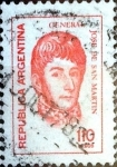 Stamps Argentina -  Intercambio 0,20 usd 110 pesos. 1978