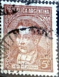 Sellos de America - Argentina -  Intercambio 0,20 usd 5 cent. 1935