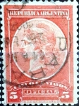 Stamps Argentina -  Intercambio daxc 0,20 usd 5 cent. 1901
