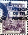 Sellos de America - Argentina -  Intercambio 0,20 usd 20 cent. 1956