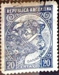 Sellos de America - Argentina -  Intercambio 0,20 usd 20 cent. 1951