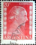 Sellos de America - Argentina -  Intercambio 0,20 usd 20 cent. 1952