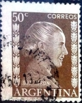 Stamps Argentina -  Intercambio 0,20 usd 50 cent. 1952
